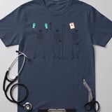 Dancing Medical Skeletons Tee thumbnail 3