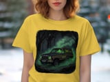 Grand Wagoneer T-Shirt, Ghost Driver Tee, Spooky Car Shirt, Halloween Jeep Apparel, Classic Car Gift, Automotive Enthusiast Gift thumbnail 5