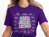 NICU Nurse T-Shirt: Funny Sayings, Neonatal ICU, Nursing Student thumbnail 4