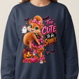Too Cute Sally the Squirrel Halloween Sweatshirt thumbnail 8