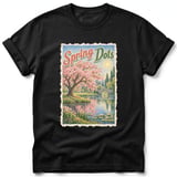 Spring Dots ~ Comfort Colors Premium Tee thumbnail 1