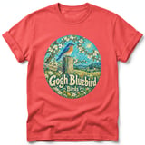 Gogh Bluebird ~ Comfort Colors Premium Tee thumbnail 3