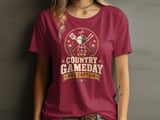 Country Gameday BBQ Captain Tee thumbnail 3