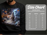 Halloween Ghost Baker T-Shirts, Funny Spooky Tee, Baking Cookies Shirt, Halloween Kitchen Scene T Shirt, Cute Halloween Costume Shirts thumbnail 5