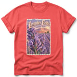 Lavender Fields ~ Comfort Colors Premium Tee thumbnail 3
