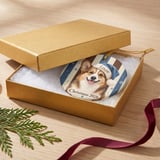 Corgi Christmas Ornament 2026, Cute Dog Holiday Tree Decor, Blue Santa Hat Corgi Mom Gift, Custom Pet Keepsake for Dog Lovers thumbnail 4