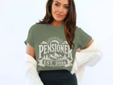 Pensioner Est. 2026 Mountain Escape T-Shirt thumbnail 4