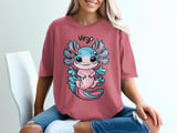 Virgo Axolotl Zodiac T-Shirt thumbnail 5