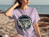 Mechanic I Fix The Easy Stuff Tee thumbnail 2