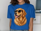 Cool Golden Retriever Tee thumbnail 3