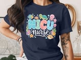 NICU Nurse T-Shirt: Neonatal Intensive Care Unit Ocean Sea Animals Tee thumbnail 4