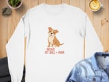 Proud Pit Bull Mom Long Sleeve Tee thumbnail 13