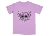 Heart Eyes Highland Cow Graphic T-Shirt thumbnail 8