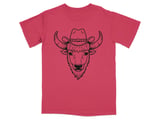 🤠 Maverick Bull Icon T-Shirt thumbnail 3