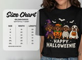 Happy Halloweenie Dachshund Tee thumbnail 5