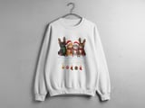 Meowy Christmas Kittens Standard T-Shirts Holiday Cats In Santa Hats Reindeer Antlers Graphic thumbnail 7