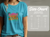 Beach Mama T-Shirt, Summer Vacation Shirt for Moms, Tropical Sunset Palm Tree Coastal Mom Life Tee, Mother's Day Gift thumbnail 11