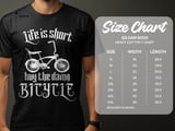 Life Is Short | Lowrider Bike Shirt thumbnail 15