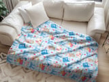 Coastal Book Lover Arctic Fleece Blanket thumbnail 3