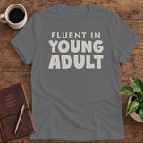 Fluent in Young Adult Softstyle Tee thumbnail 3