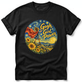 Gogh Girl Power ~ Comfort Colors Premium Tee thumbnail 1