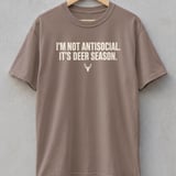 Not Antisocial Deer Season Tee thumbnail 3
