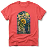 Gogh Bloom Anyway ~ Comfort Colors Premium Tee thumbnail 3