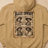 Black Cowboy Hoodie thumbnail 7