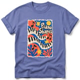 Piano Shapes ~ Comfort Colors Premium Tee thumbnail 10