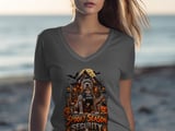 Spooky Season Security Pitbull Tee | Halloween Pittie Shirt | Pit Bull Mom Gift | Dog Lover Gift thumbnail 3