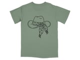 Whimsical Heart Scarf Hat T-Shirt thumbnail 5