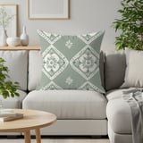Floral Throw Blanket and Pillow: Decorative, Soft, Cozy Home Decor  thumbnail 7