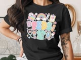 Peds Nurse T-Shirt: Retro Pediatric Practitioner Nursing Design thumbnail 1