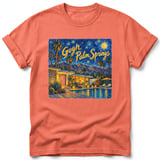 Gogh Palm Springs ~ Comfort Colors Premium Tee thumbnail 1