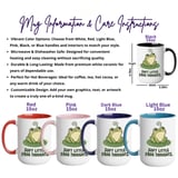 Soft Little Frog Thoughts Mug Wrap thumbnail 3