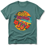 Gogh Flip Flops ~ Comfort Colors Premium Tee thumbnail 8