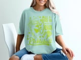 Pickleball Comfort Colors Shirt, All I Need Is Jesus And Pickleball, Vintage Graphic Tee thumbnail 12