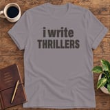 I Write Thrillers Softstyle Tee thumbnail 6