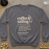 Coffee and Sailing Definition Print thumbnail 11