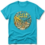 Let's Gogh Eat ~ Comfort Colors Premium Tee thumbnail 5