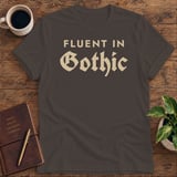 Fluent in Gothic Softstyle Tee thumbnail 2