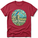 Gogh Bluebird ~ Comfort Colors Premium Tee thumbnail 2