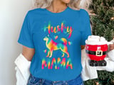 Rainbow Husky Mama Tee thumbnail 6