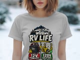 RV Life 12V Problems Tee thumbnail 3