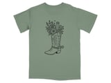 Desert Bloom Boot T-Shirt thumbnail 5