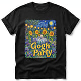 Gogh Party ~ Comfort Colors Premium Tee thumbnail 1