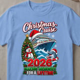 Christmas Cruise 2026 Graphic T-Shirt thumbnail 5
