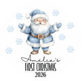 Blue Santa First Christmas Digital thumbnail 4