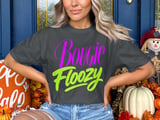 Bougie Floozy T-Shirt, Sassy Statement Tee for Her, Funny Girls Trip Gift, Bachelorette Party Shirt, Bold Y2K Vibes Graphic T-Shirt thumbnail 3