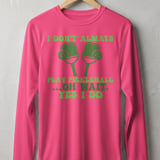 Pickleball Sport-Tek Long Sleeve Tee, I Don't Always Play Pickleball ...Oh Wait, Yes I Do, Sun Shield Shirt thumbnail 2